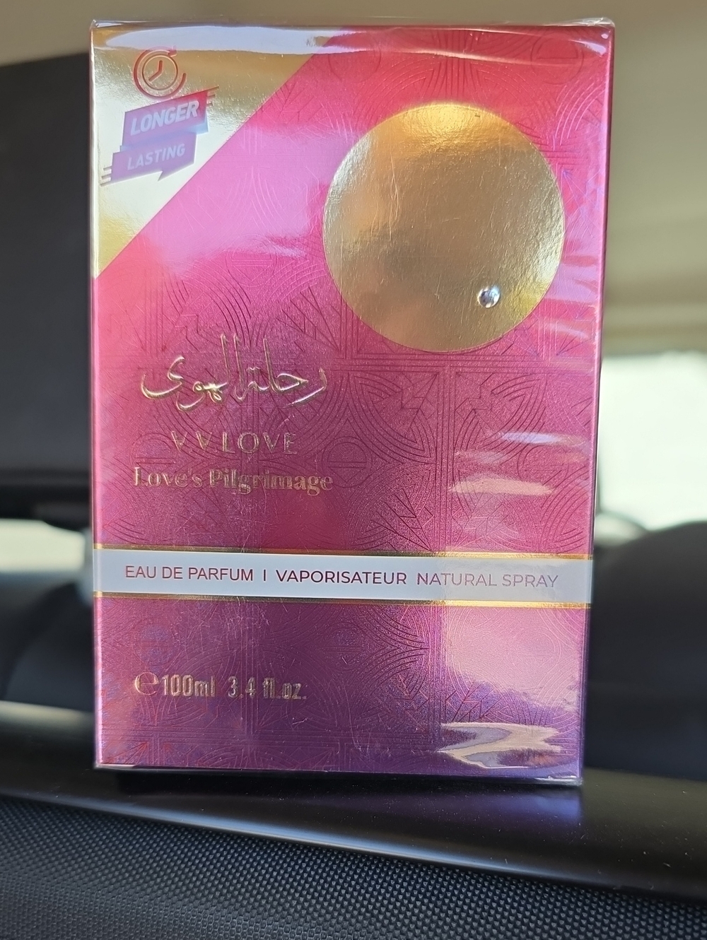 Love's Pilgrimage Eau de Parfum - Pink & Gold Bottle (100ml)
